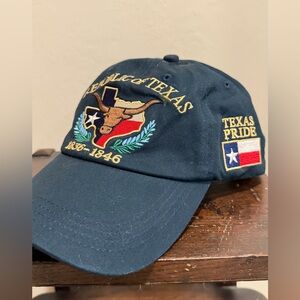 Texas Pride Embroidered Longhorn Republic of Texas Commemorative Baseball Cap